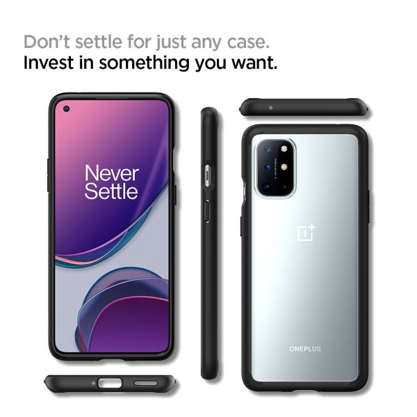 OnePlus 8T Ultra Hybrid Spigen ACS02061 Matte Black - Image 2