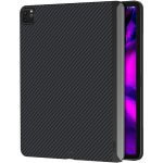 iPad Pro 11" 2020 MagEZ Aramid Fiber Magnetic Case by PITAKA - Black / Grey Twill also for iPad Pro 11" 2018