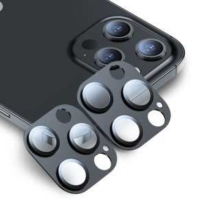 Apple iPhone 12 Pro Camera Lens HD Protector 1 PACK by ESR - Black - Image 3