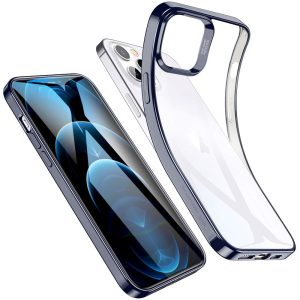 Apple iPhone 12 / 12 Pro Halo Colored Soft Case by ESR - Blue - Image 4