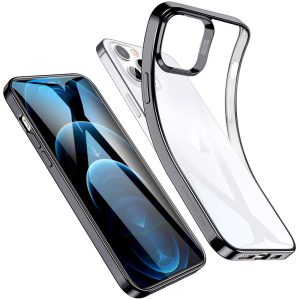 Apple iPhone 12 Pro Max Halo Colored Soft Case by ESR - Black - Image 4