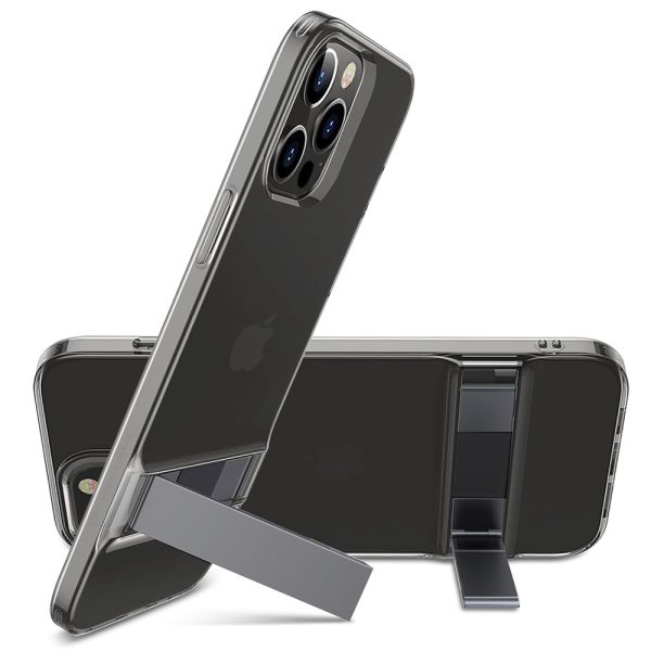 Apple iPhone 12 / iPhone 12 Pro Air Shield Boost Kickstand Case - Black - Image 5