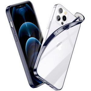 Apple iPhone 12 / 12 Pro Halo Colored Soft Case by ESR - Blue - Image 3
