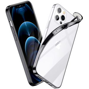 Apple iPhone 12 Pro Max Halo Colored Soft Case by ESR - Black - Image 3