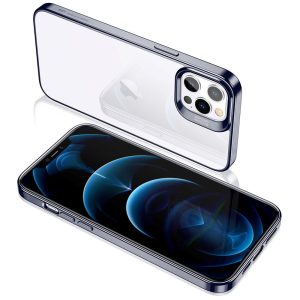 Apple iPhone 12 / 12 Pro Halo Colored Soft Case by ESR - Blue - Image 2