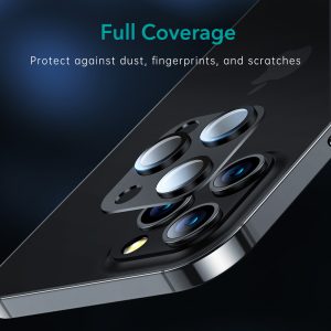 Apple iPhone 12 Pro Camera Lens HD Protector 1 PACK by ESR - Black - Image 2