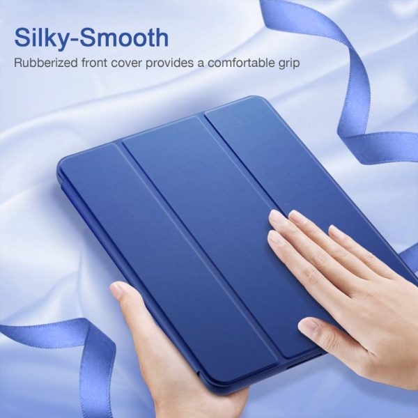 iPad 9th Gen 2021 Rebound Pencil Case with Pencil Holder also for iPad 8th Gen / iPad 7th Gen 2019 - Navy Blue - Image 4