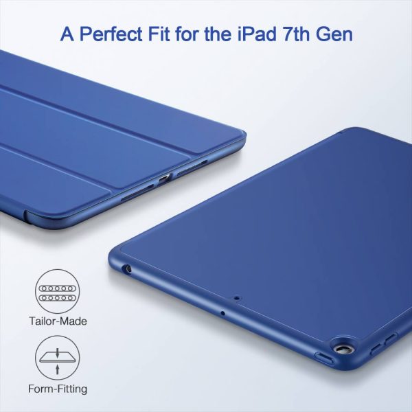 iPad 9th Gen 2021 Rebound Pencil Case with Pencil Holder also for iPad 8th Gen / iPad 7th Gen 2019 - Navy Blue - Image 2
