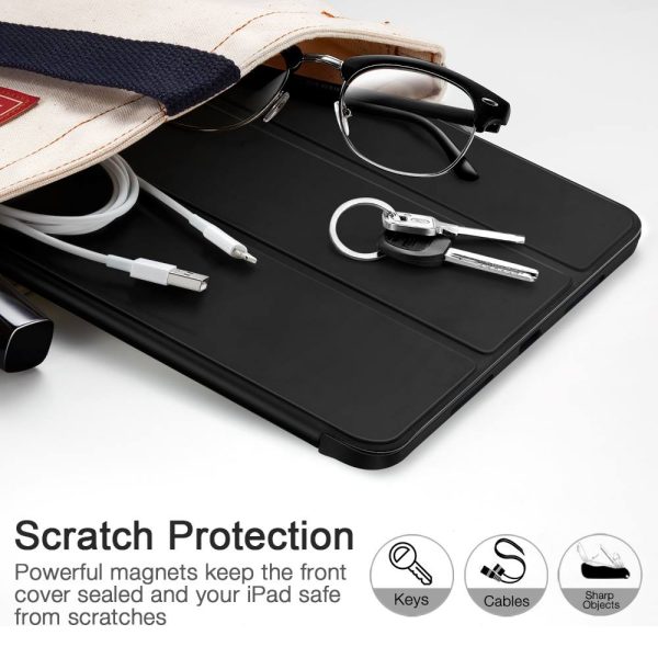 iPad 9th Gen 2021 Rebound Pencil Case with Pencil Holder also for iPad 8th Gen / iPad 7th Gen 2019 - Black - Image 2