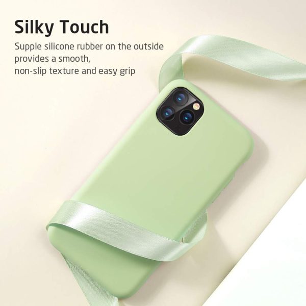 Apple iPhone 11 Pro Max Cloud Super Soft Case by ESR - Light Green - Image 3
