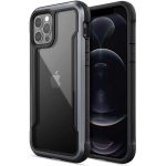 iPhone 12 / iPhone 12 Pro Raptic Shield Shock Absorbing Protection, Durable Aluminum Frame, 10ft Drop Tested - Black
