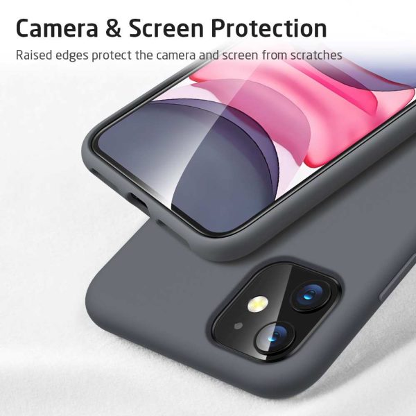 Apple iPhone 11 Cloud Super Soft Case by ESR - Gray - Image 4