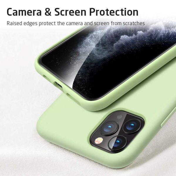 Apple iPhone 11 Pro Max Cloud Super Soft Case by ESR - Light Green - Image 2