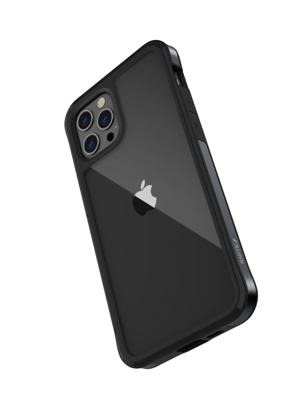 iPhone 12 Pro Max Raptic Edge Shock Absorbing Protection, Durable Aluminum Frame, 10ft Drop Tested - Black - Image 5