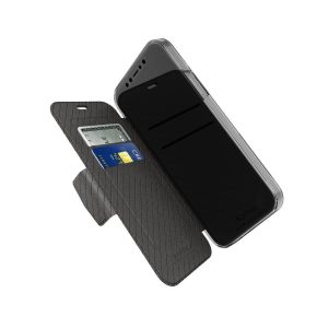 Apple iPhone 12 / iPhone 12 Pro Raptic Engage Folio Flip Case - Black - Image 5