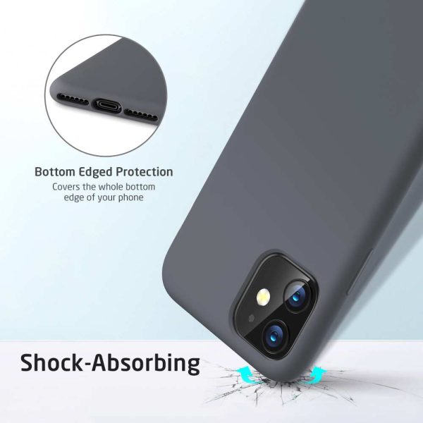 Apple iPhone 11 Cloud Super Soft Case by ESR - Gray - Image 6
