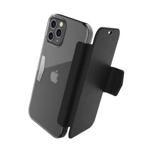 Apple iPhone 12 / iPhone 12 Pro Raptic Engage Folio Flip Case - Black