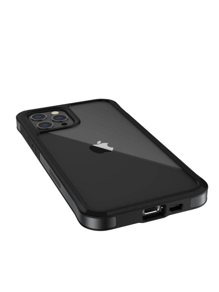 iPhone 12 Pro Max Raptic Edge Shock Absorbing Case - Black