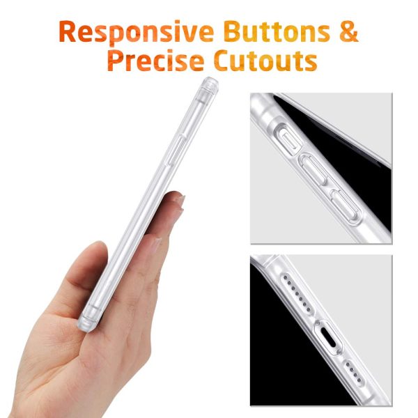 Apple iPhone 11 Pro Max Cloud Armor Matte Finish Rugged TPU Case - Matte Clear - Image 4