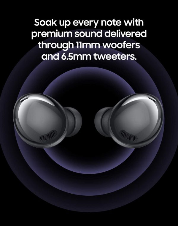 Galaxy Buds Pro - Studio Grade Sound, ANC, Clear Calling with 3 Mic System - Phantom Black - Image 2