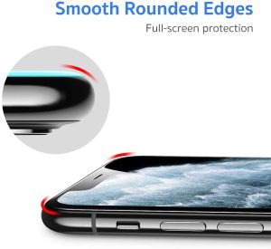 Apple iPhone 11 Pro Max Screen Shield Glass Protector 2 PACK with Easy Installation Frame by ESR also for iPhone XS Max - Image 5