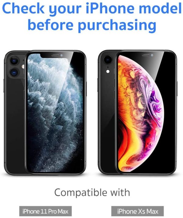 Apple iPhone 11 Pro Max Screen Shield Glass Protector 2 PACK with Easy Installation Frame by ESR also for iPhone XS Max - Image 7