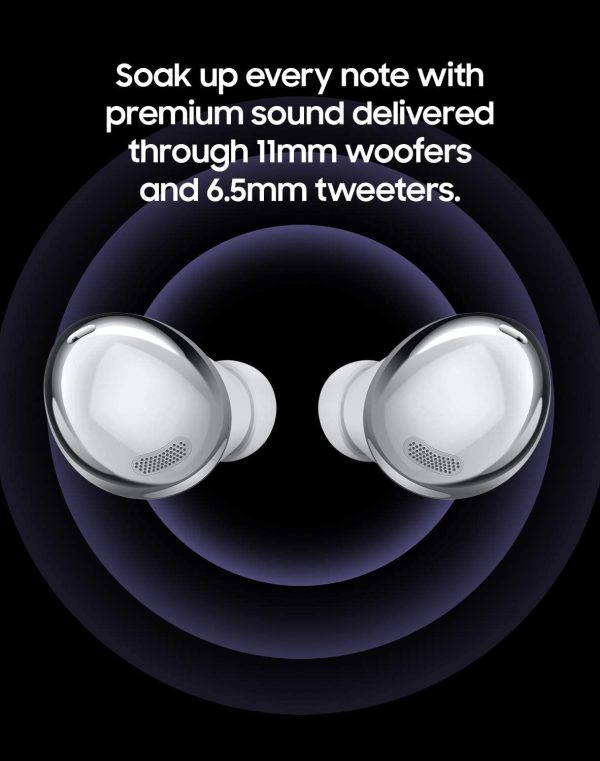 Galaxy Buds Pro - Studio Grade Sound, ANC, Clear Calling with 3 Mic System - Phantom Silver - Image 2