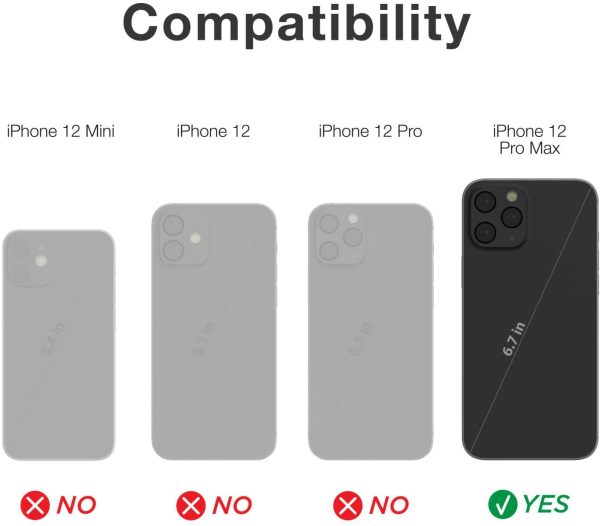 iPhone 12 Pro Max Raptic Shield Shock Absorbing Protection, Durable Aluminum Frame, 10ft Drop Tested - Pacific Blue - Image 2