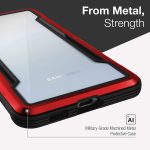 Galaxy S21 Plus Raptic Shield Case Shock Absorbing Protection, Durable Aluminum Frame, 10ft Drop Tested - Red - Image 2