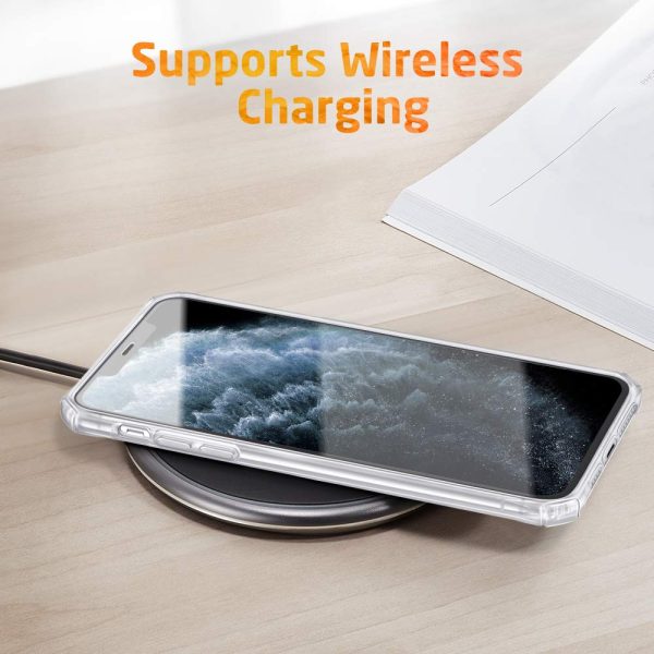 Apple iPhone 11 Pro Max Cloud Armor Matte Finish Rugged TPU Case - Matte Clear - Image 6