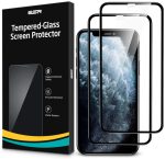 Apple iPhone 11 Pro Max Screen Shield Glass Protector 2 PACK with Easy Installation Frame by ESR also for iPhone XS Max