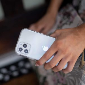 iPhone 12 Pro Max Raptic Air Scratch Resistant, Aluminum Metal Bumper, Wireless Charging, 13ft Drop Protection - Clear - Image 6