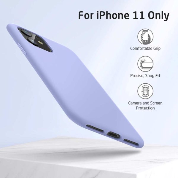 Apple iPhone 11 Cloud Super Soft Case by ESR - Purple - Image 4
