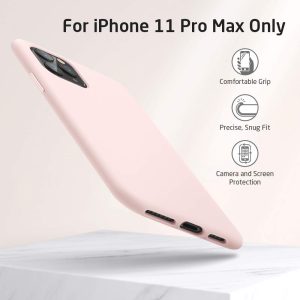 Apple iPhone 11 Pro Max Cloud Super Soft Case by ESR - Pink - Image 3