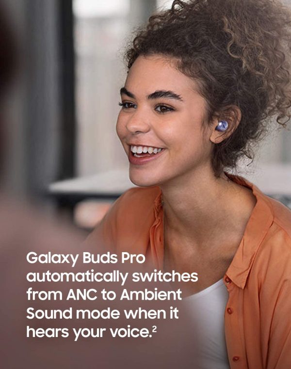 Galaxy Buds Pro - Studio Grade Sound, ANC, Clear Calling with 3 Mic System - Phantom Violet - Image 7