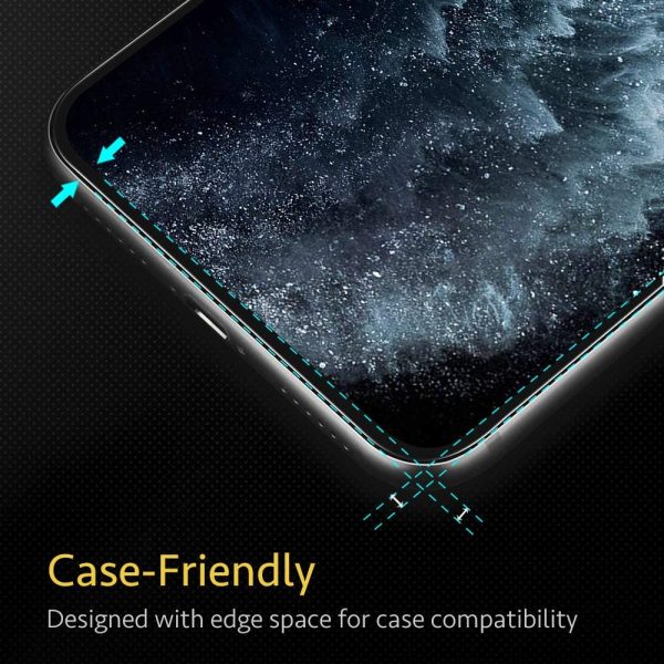 Apple iPhone 11 Screen Shield Glass Protector 2 PACK with Easy Installation Frame by ESR also for iPhone XR - Image 8