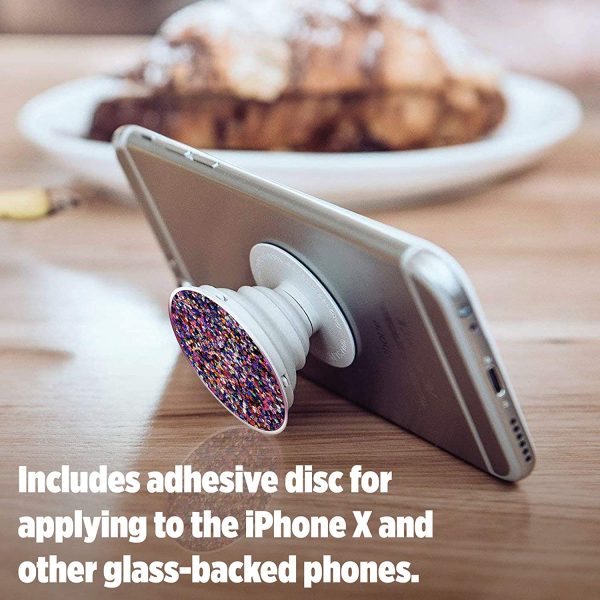 PopGrip Premium by Popsockets - Top + Base - Sparkle Party Multi - Image 7