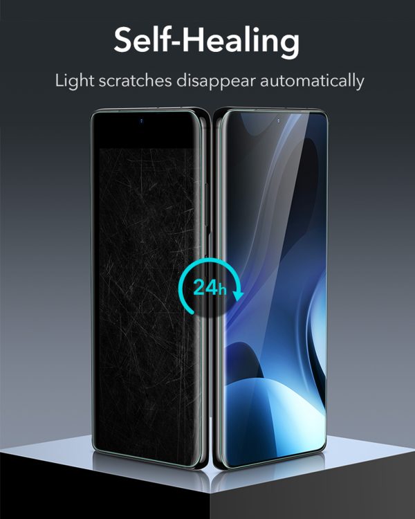 KF06 Galaxy S21 Plus Liquid Skin Screen Protector Pack of 3 – Crystal Clear - Image 4