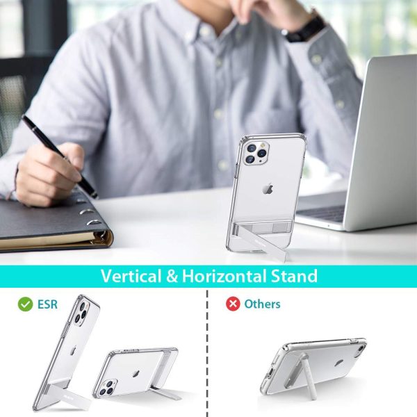 Apple iPhone 11 Pro Max Air Shield Boost Kickstand Case – Clear - Image 9