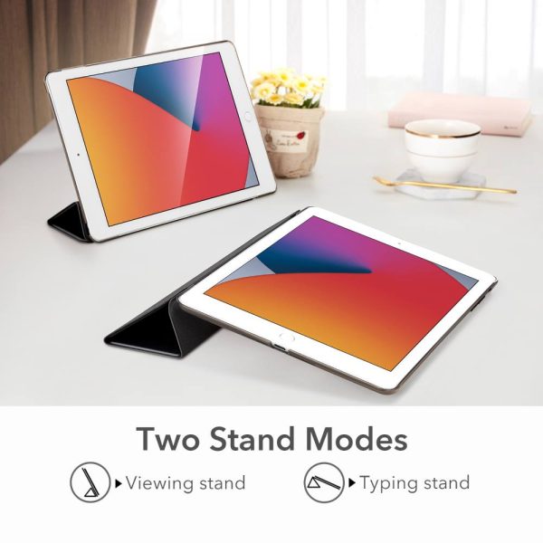 iPad 9th Gen 2021 Ascend Trifold Hard Smart Case by ESR - Black also for iPad 8th Gen / iPad 7th Gen 2019 - Image 6