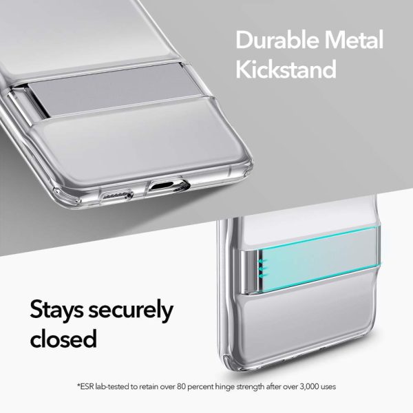 Galaxy S21 Plus Air Shield Boost Back Case with Kickstand by ESR – Crystal Clear - Image 8