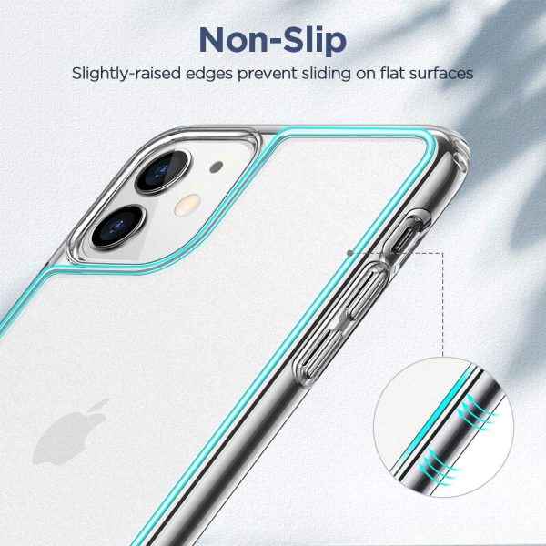 Apple iPhone 11 Matte Tempered Glass Hybrid Glass Back Case with Matte Finish - Clear - Image 9