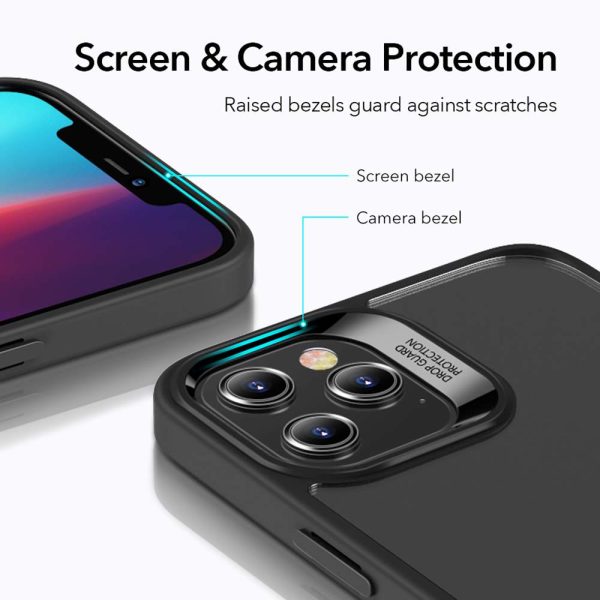 Apple iPhone 12 Pro Max Classic Hybrid Case by ESR - Transparent Black - Image 6