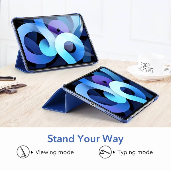 iPad Air 5 2022 /iPad Air 4 2020 Ascend Trifold Hard Smart Case by ESR - Navy Blue - Image 6