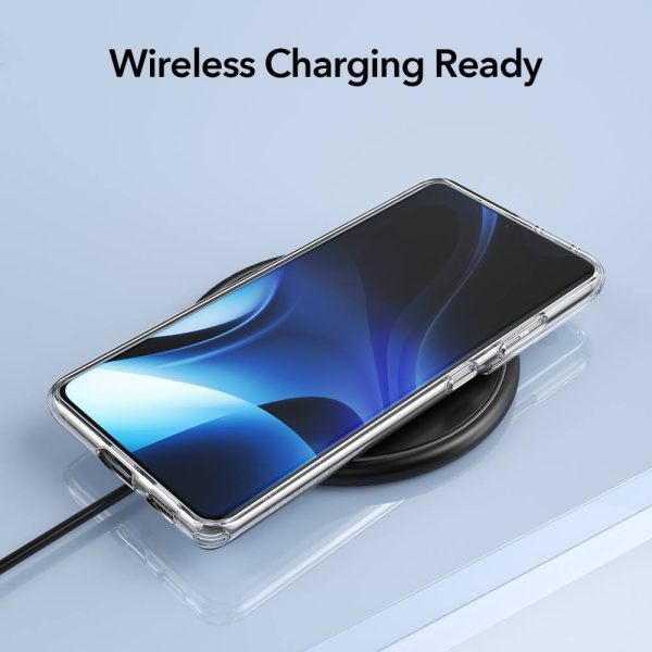 KF6 Galaxy S21 Ultra Project Zero Silicon Back Case by ESR – Crystal Clear - Image 6