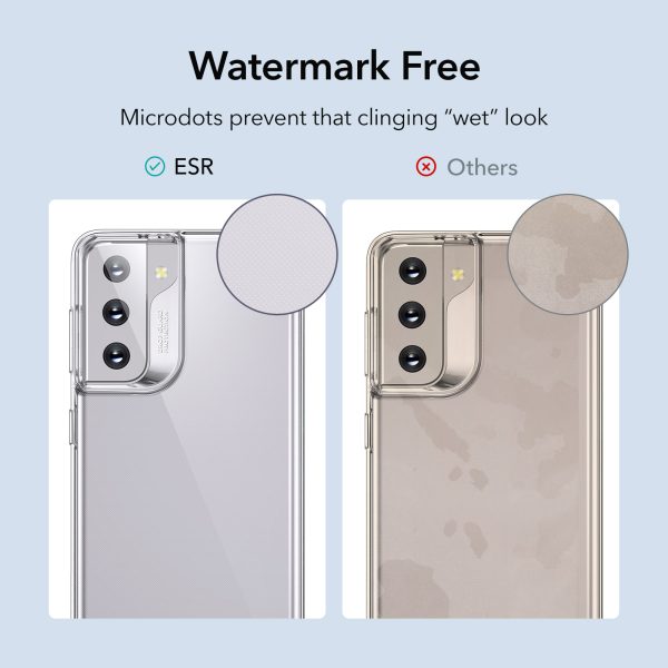 Galaxy S21 Plus Project Zero Silicon Back Case by ESR – Crystal Clear - Image 3