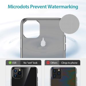 Apple iPhone 11 Pro Max Air Shield Boost Kickstand Case – Clear Black - Image 9