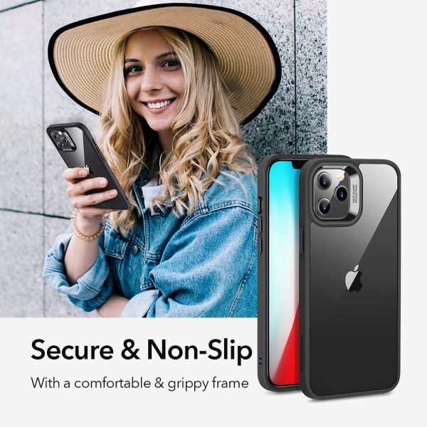 Apple iPhone 12 Pro Max Classic Hybrid Case by ESR - Transparent Black - Image 2