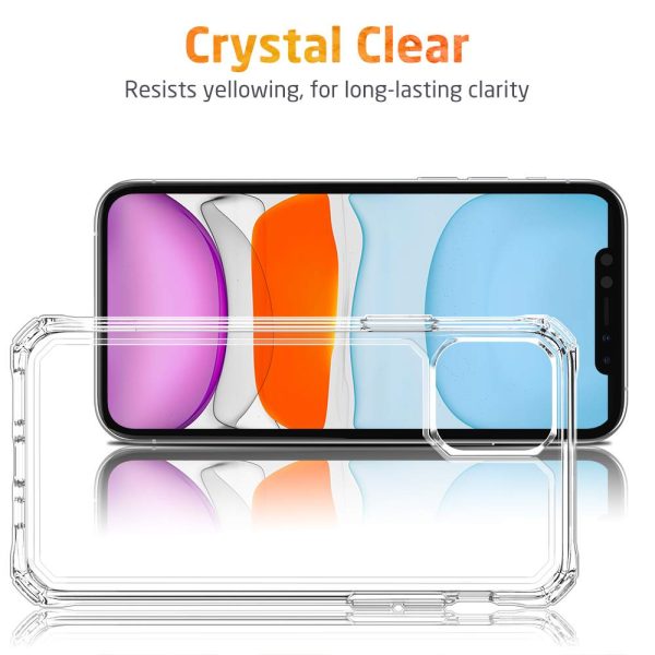 Apple iPhone 11 Air Armor Rugged TPU Case - Clear - Image 8