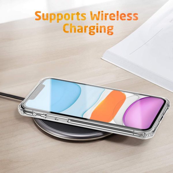 Apple iPhone 11 Air Armor Rugged TPU Case - Clear - Image 4